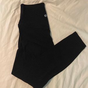 Lululemon align leggings. Color- black. Size 6.